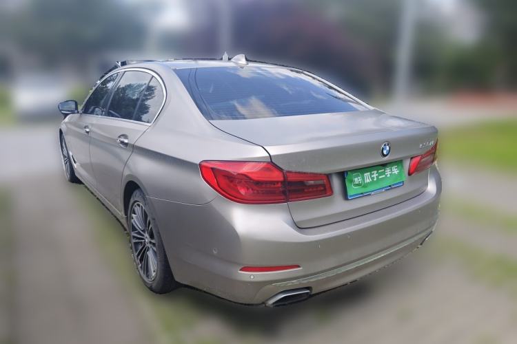 Used BMW 5 Series 2018 530Li Luxury Edition Premium Package Rear Left 45 Deg
