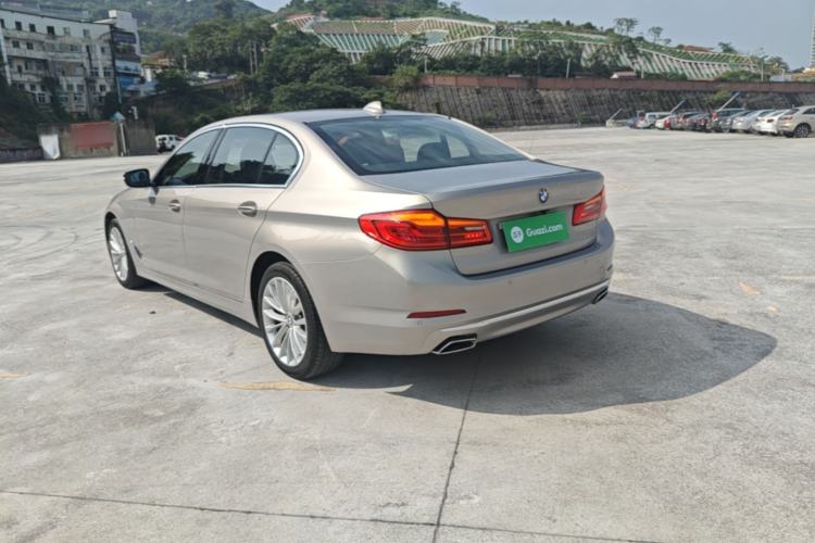 Used BMW 5 Series 2018 525Li Luxury Package Rear Left 45 Deg