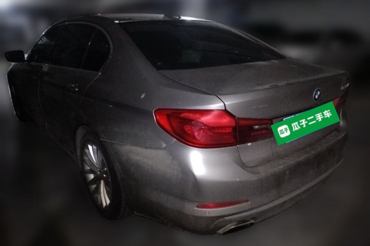 Used BMW 5 Series 2018 525Li Luxury Package Rear Left 45 Deg