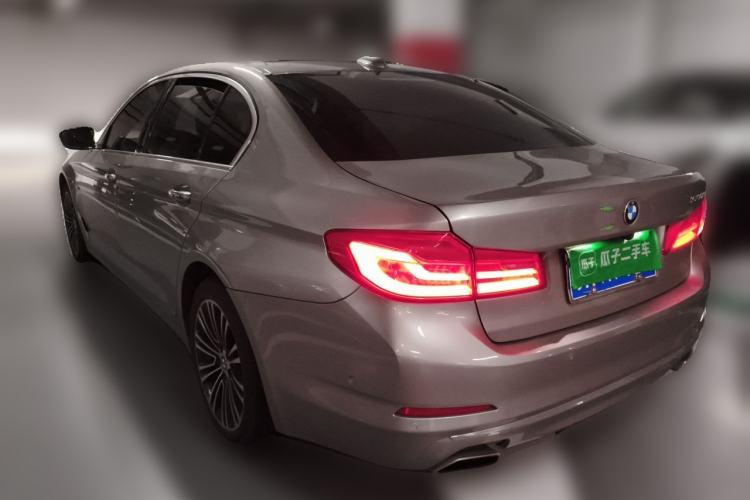 Used BMW 5 Series 2018 530Li Luxury Edition Premium Package Rear Left 45 Deg