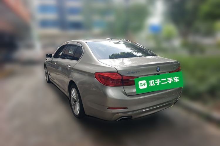 Used BMW 5 Series 2018 530Li Leading Edition Luxury Package Rear Left 45 Deg