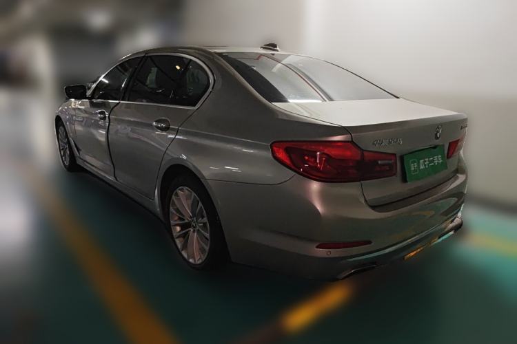 Used BMW 5 Series 2018 Revised Version 530Li Leading Edition Luxury Package Rear Left 45 Deg