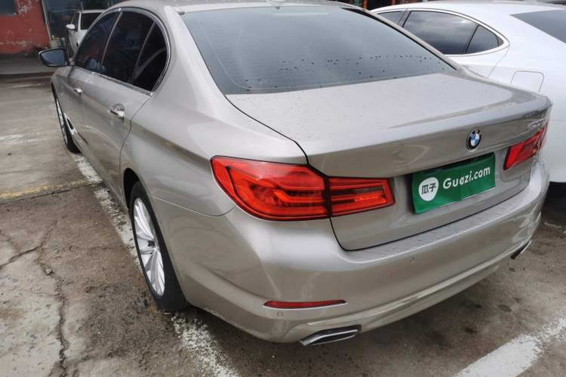 Used BMW 5 Series 2018 525Li Luxury Package Rear Left 45 Deg