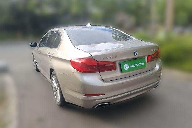 Used BMW 5 Series 2018 525Li Luxury Package Rear Left 45 Deg