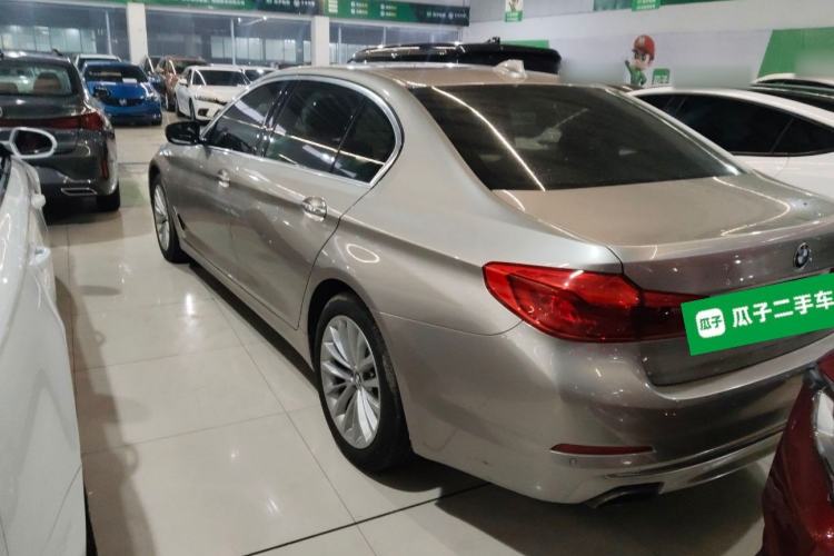 Used BMW 5 Series 2018 530Li Leading Edition Luxury Package Rear Left 45 Deg