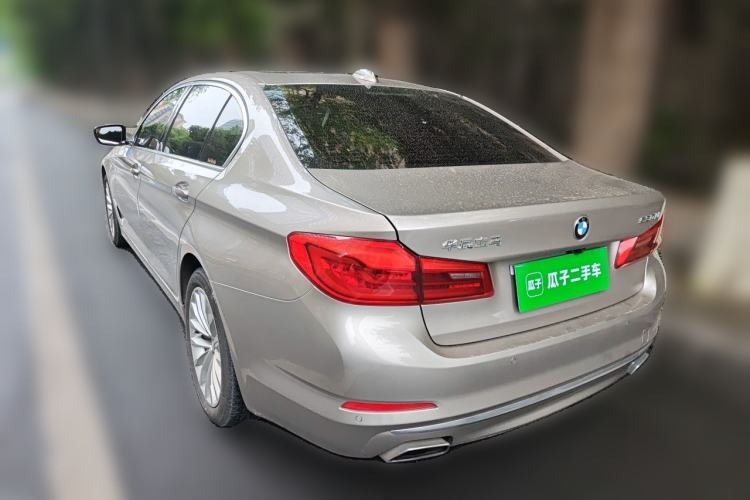 Used BMW 5 Series 2018 Revised Version 530Li Leading Edition Luxury Package Rear Left 45 Deg