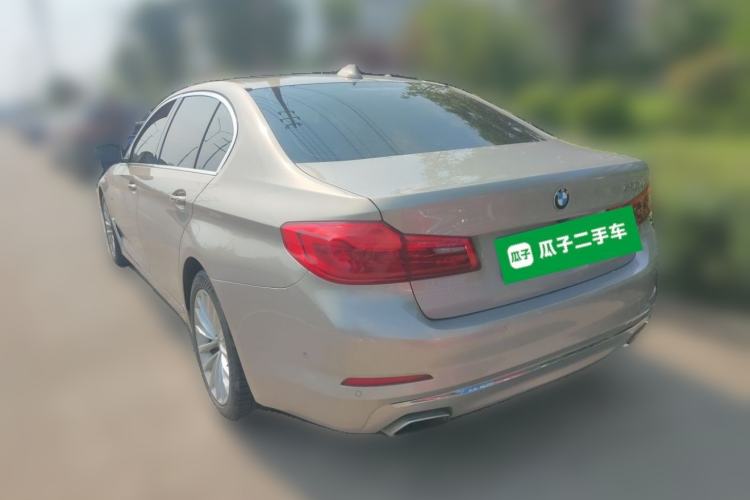 Used BMW 5 Series 2018 Revised Version 530Li Leading Edition Luxury Package Rear Left 45 Deg