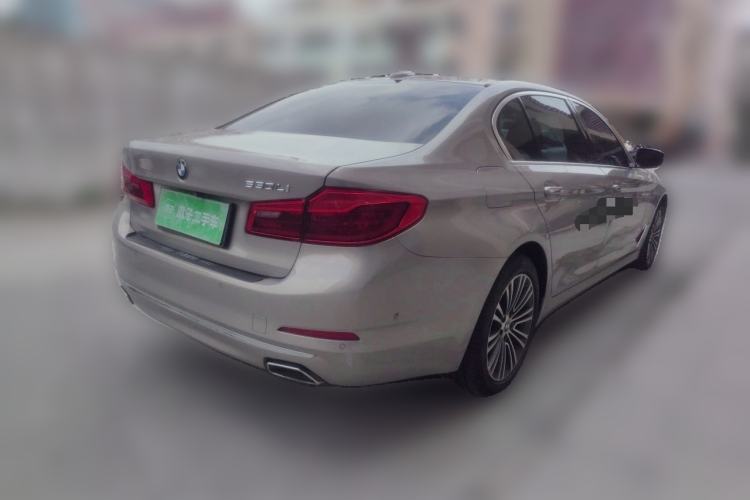 Used BMW 5 Series 2018 Facelifted 530Li Luxury Edition Premium Package Rear Right 45 Deg