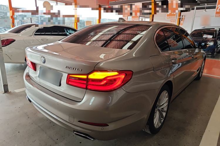 Used BMW 5 Series 2018 Revised Version 530Li Leading Edition Luxury Package Rear Right 45 Deg