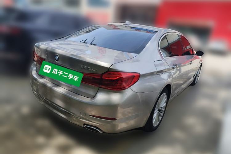 Used BMW 5 Series 2018 530Li Leading Edition Luxury Package Rear Right 45 Deg