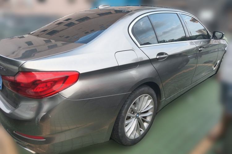 Used BMW 5 Series 2018 Revised Version 530Li Leading Edition Luxury Package Rear Right 45 Deg