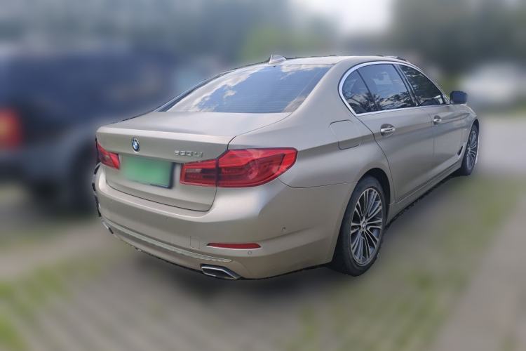 Used BMW 5 Series 2018 530Li Luxury Edition Premium Package Rear Right 45 Deg