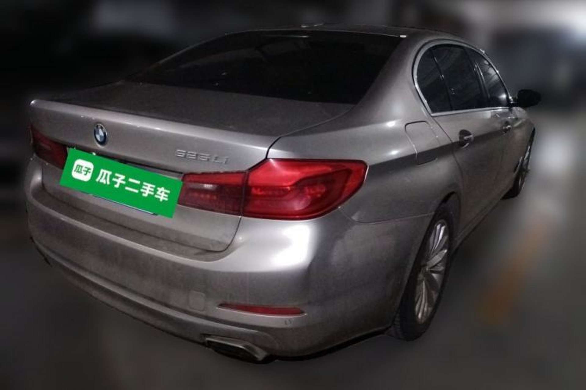 Used BMW 5 Series 2018 525Li Luxury Package Rear Right 45 Deg