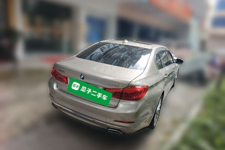 Used BMW 5 Series 2018 530Li Leading Edition Luxury Package Rear Right 45 Deg