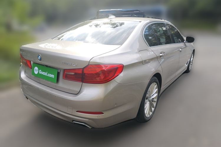Used BMW 5 Series 2018 525Li Luxury Package Rear Right 45 Deg