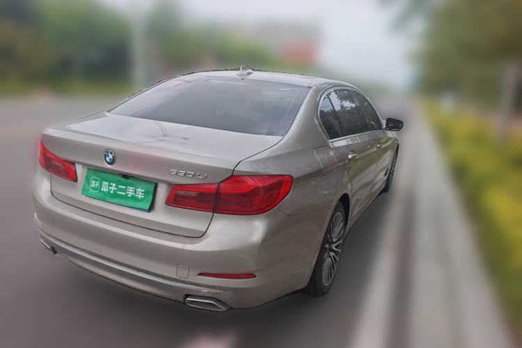 Used BMW 5 Series 2018 Facelifted 530Li Luxury Edition Premium Package Rear Right 45 Deg