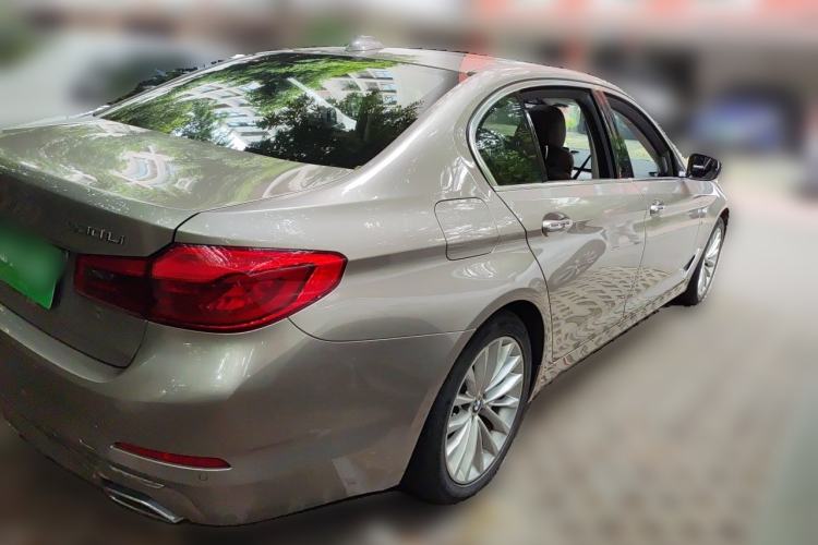 Used BMW 5 Series 2018 530Li Leading Edition Luxury Package Rear Right 45 Deg