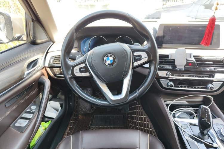 Used BMW 5 Series 2018 530Li Leading Edition Luxury Package Steering Wheel