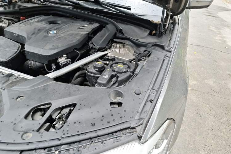 Used BMW 5 Series 2018 525Li Luxury Package Engine Bay Left