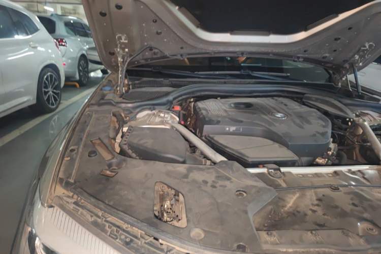 Used BMW 5 Series 2018 525Li Luxury Package Engine Bay Right