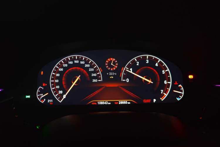Used BMW 5 Series 2018 525Li Luxury Package Instrument Cluster