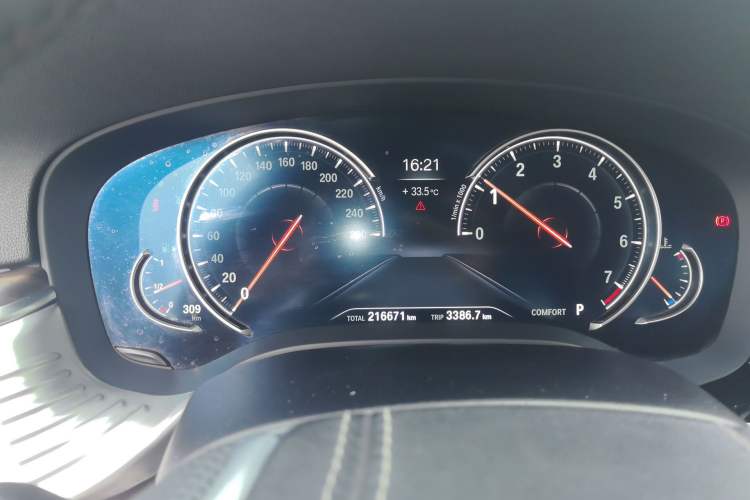 Used BMW 5 Series 2018 530Li Leading Edition Luxury Package Instrument Cluster