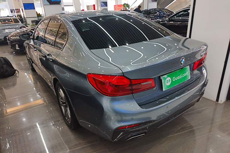 Used BMW 5 Series 2018 525i M Sport Package Rear Left 45 Deg