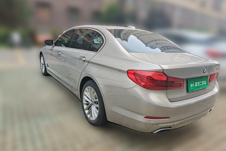 Used BMW 5 Series 2018 530Li Leading Edition Luxury Package Rear Left 45 Deg