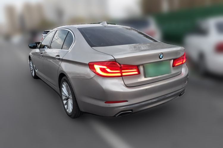 Used BMW 5 Series 2018 525Li Luxury Package Rear Left 45 Deg