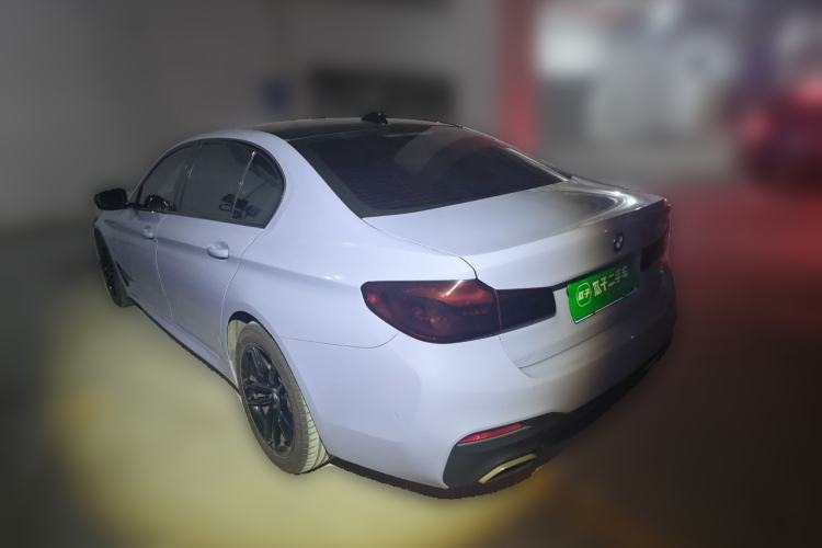 Used BMW 5 Series 2018 525Li Luxury Package Rear Left 45 Deg