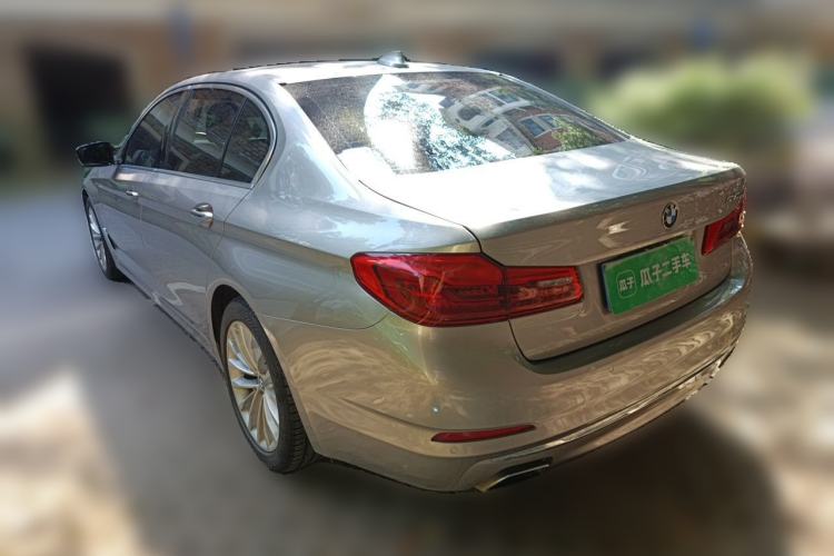 Used BMW 5 Series 2018 Revised Version 530Li Leading Edition Luxury Package Rear Left 45 Deg