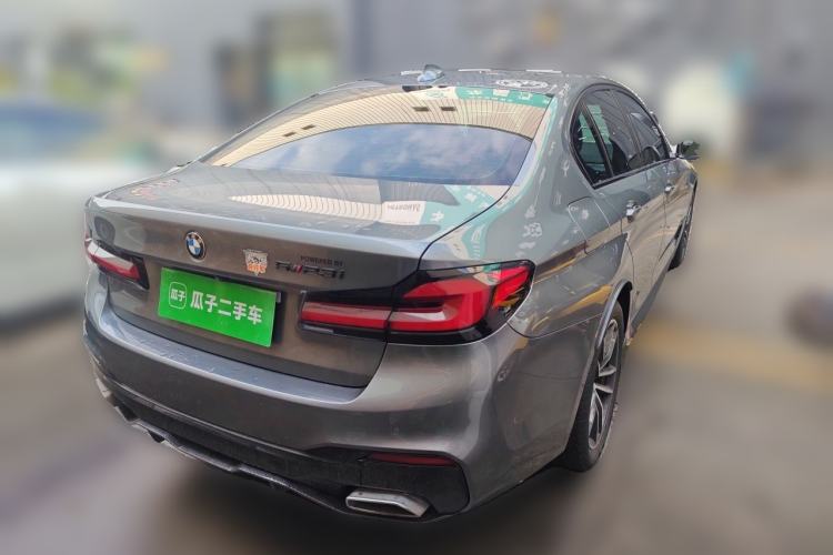 Used BMW 5 Series 2018 525i M Sport Package Rear Right 45 Deg