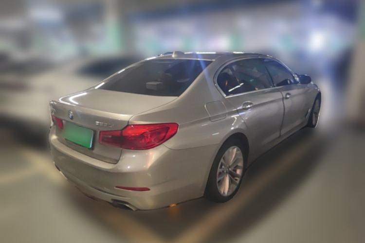 Used BMW 5 Series 2018 525Li Luxury Package Rear Right 45 Deg