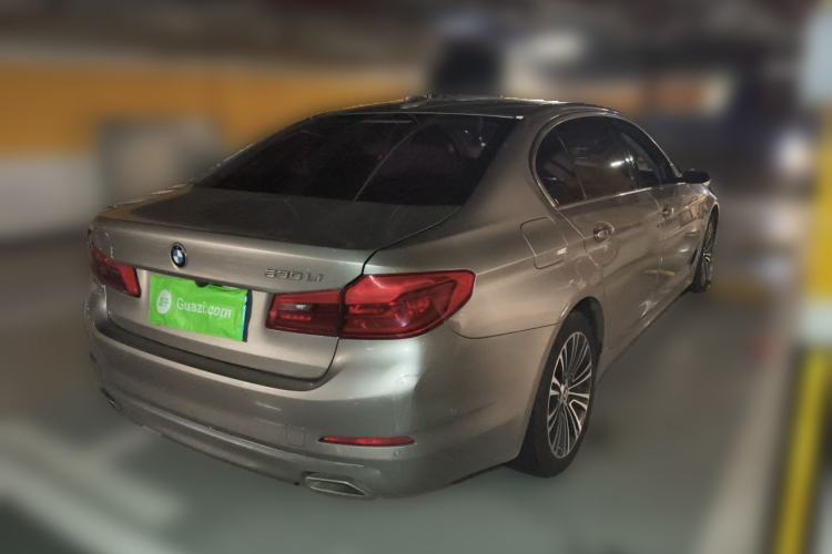 Used BMW 5 Series 2018 530Li Luxury Edition Premium Package Rear Right 45 Deg
