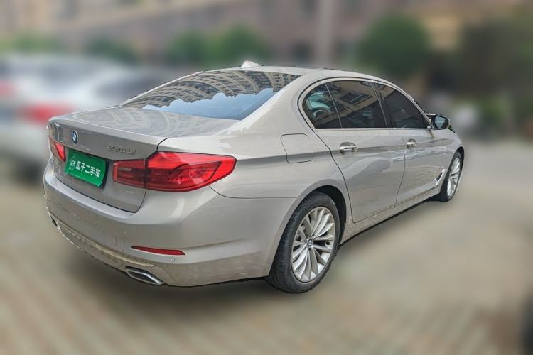 Used BMW 5 Series 2018 530Li Leading Edition Luxury Package Rear Right 45 Deg
