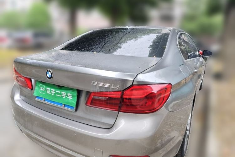 Used BMW 5 Series 2018 525Li Luxury Package Rear Right 45 Deg