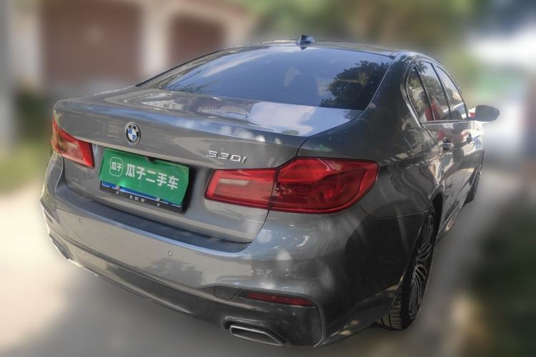 Used BMW 5 Series 2018 530i M Sport Package Rear Right 45 Deg