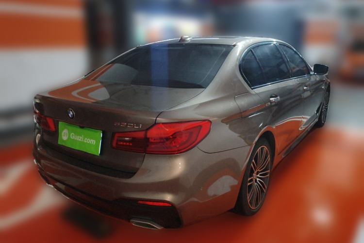 Used BMW 5 Series 2018 Restyled 530Li Leading Edition M Sport Package Rear Right 45 Deg