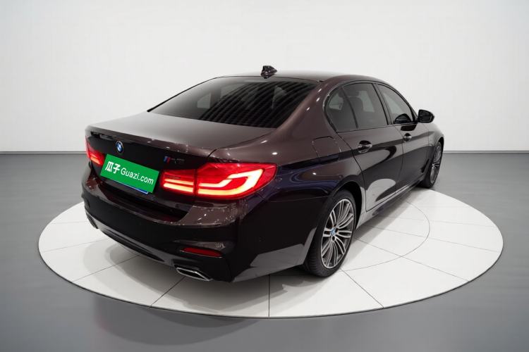 Used BMW 5 Series 2018 Restyled 530Li Leading Edition M Sport Package Rear Right 45 Deg