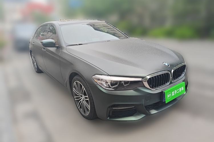 Used BMW 5 Series 2018 Facelifted 530Li xDrive M Sport Package Front Right 45 Deg
