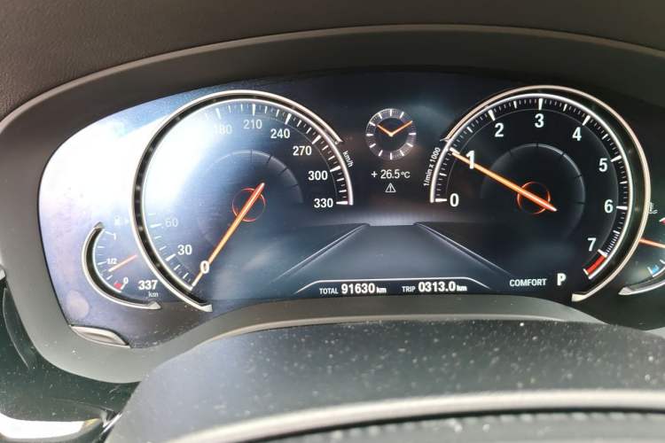 Used BMW 5 Series 2018 Restyled 530Li Luxury Edition M Sport Package Instrument Cluster