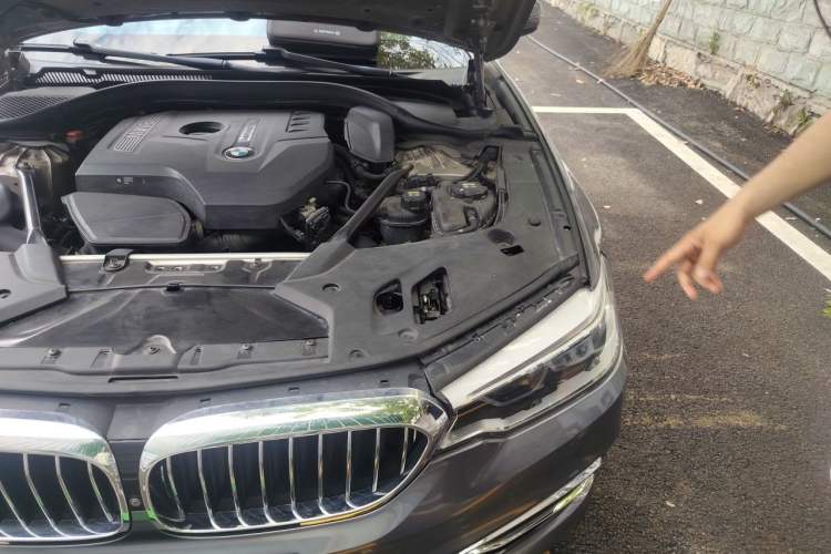 Used BMW 5 Series 2018 530Li Luxury Edition Premium Package Engine Bay Left