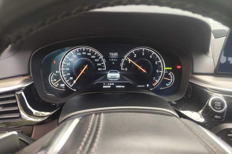 Used BMW 5 Series 2018 530Li Luxury Edition Premium Package Instrument Cluster