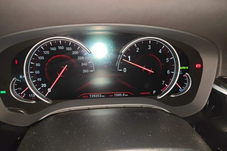 Used BMW 5 Series 2018 530Li Luxury Edition M Sport Package Instrument Cluster