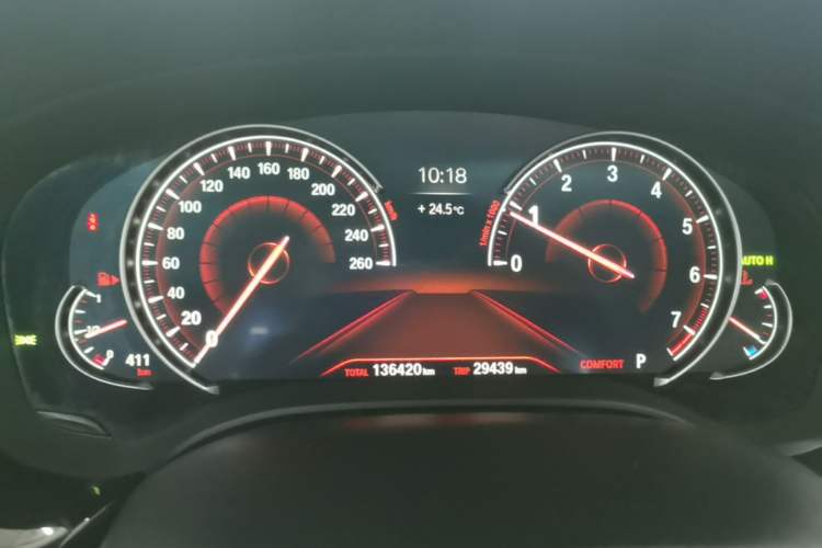 Used BMW 5 Series 2018 530Li Leading Edition Luxury Package Instrument Cluster