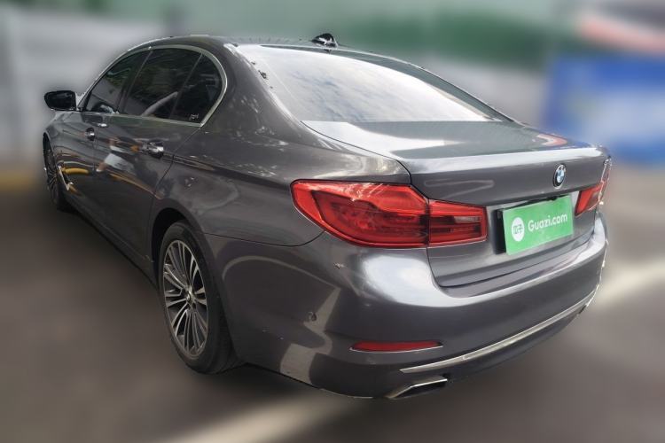 Used BMW 5 Series 2018 530Li Luxury Edition Premium Package Rear Left 45 Deg