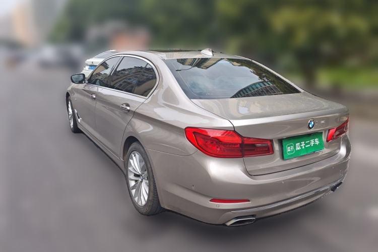 Used BMW 5 Series 2018 530Li Leading Edition Luxury Package Rear Left 45 Deg