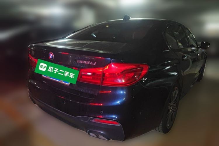 Used BMW 5 Series 2018 530Li Luxury Edition M Sport Package Rear Right 45 Deg