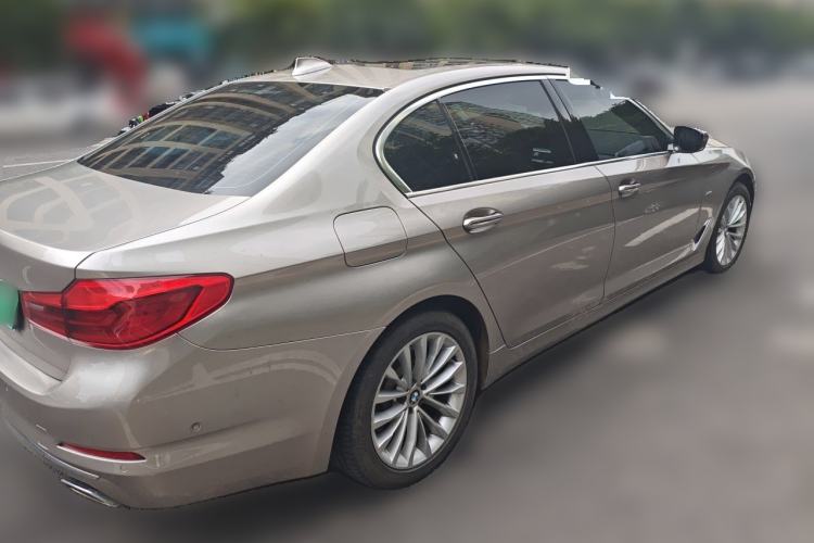 Used BMW 5 Series 2018 530Li Leading Edition Luxury Package Rear Right 45 Deg