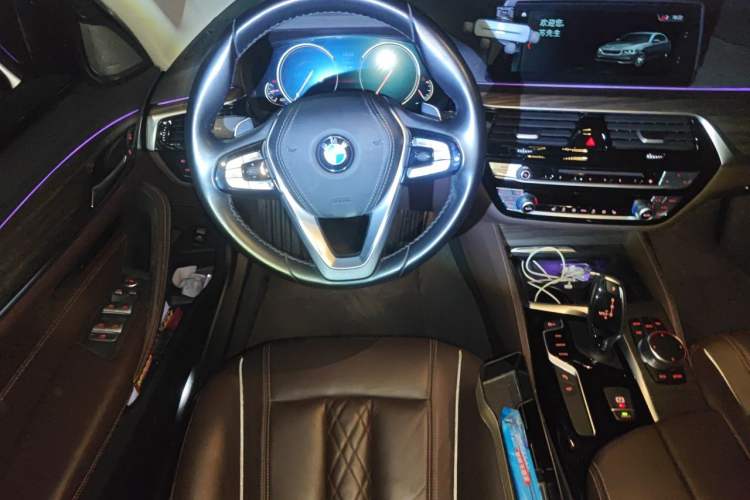 Used BMW 5 Series 2018 530Li Leading Edition Luxury Package Steering Wheel